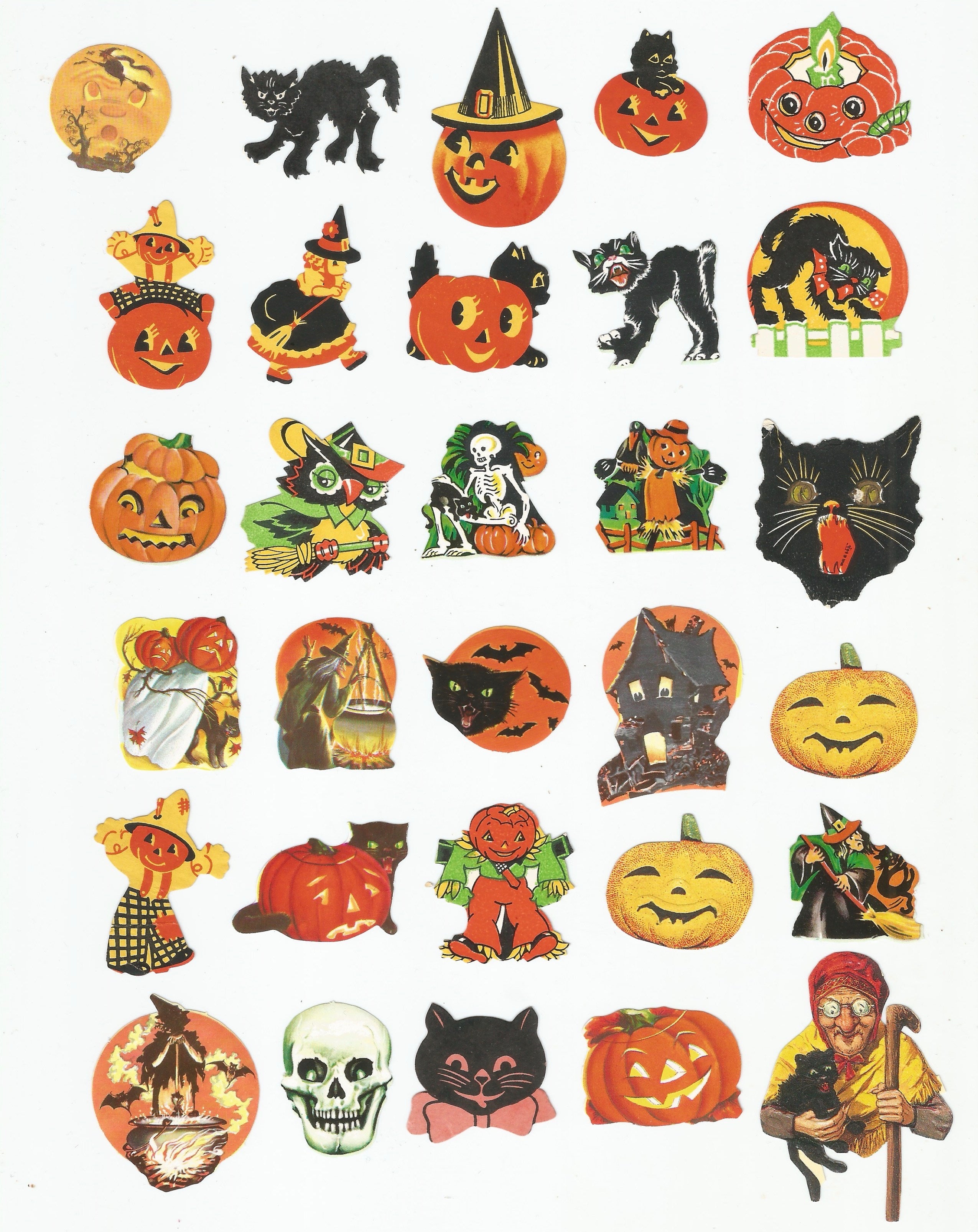 Halloween Bits to Decorate Your Shoes or Favor Boxes