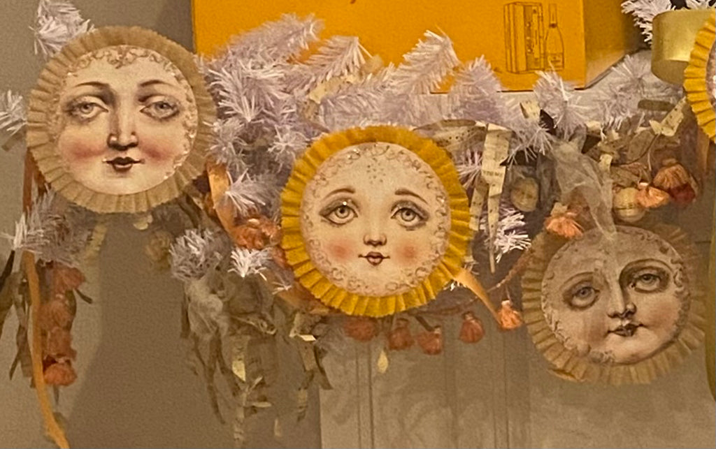 Faces in the Moonlight Banner