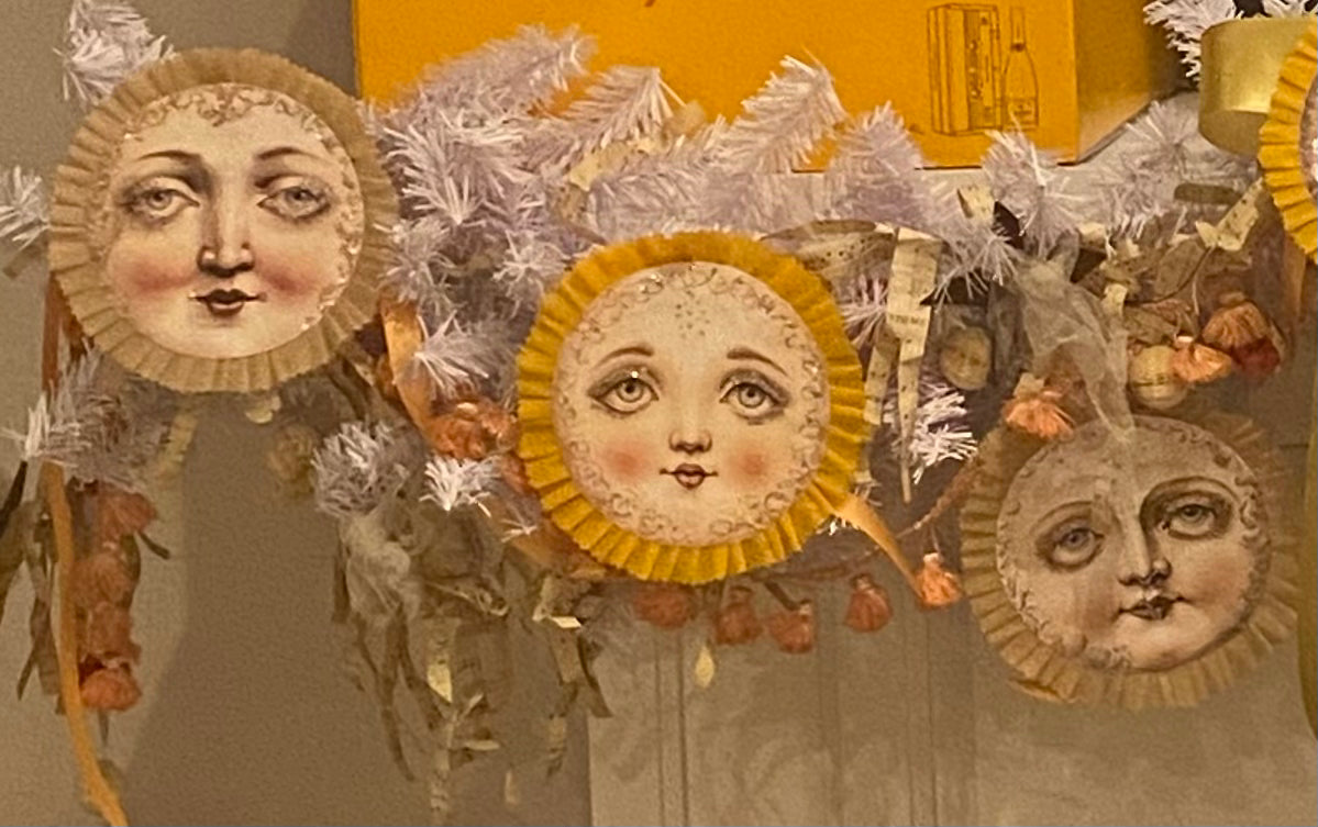 Faces in the Moonlight Banner