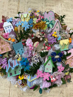 Load image into Gallery viewer, Spring Fling Wreath with K.MARIE Workshop Dates are 1/27/24 and 3/23/24
