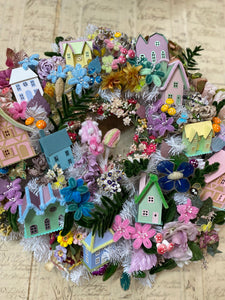 Spring Fling Wreath with K.MARIE Workshop Dates are 1/27/24 and 3/23/24