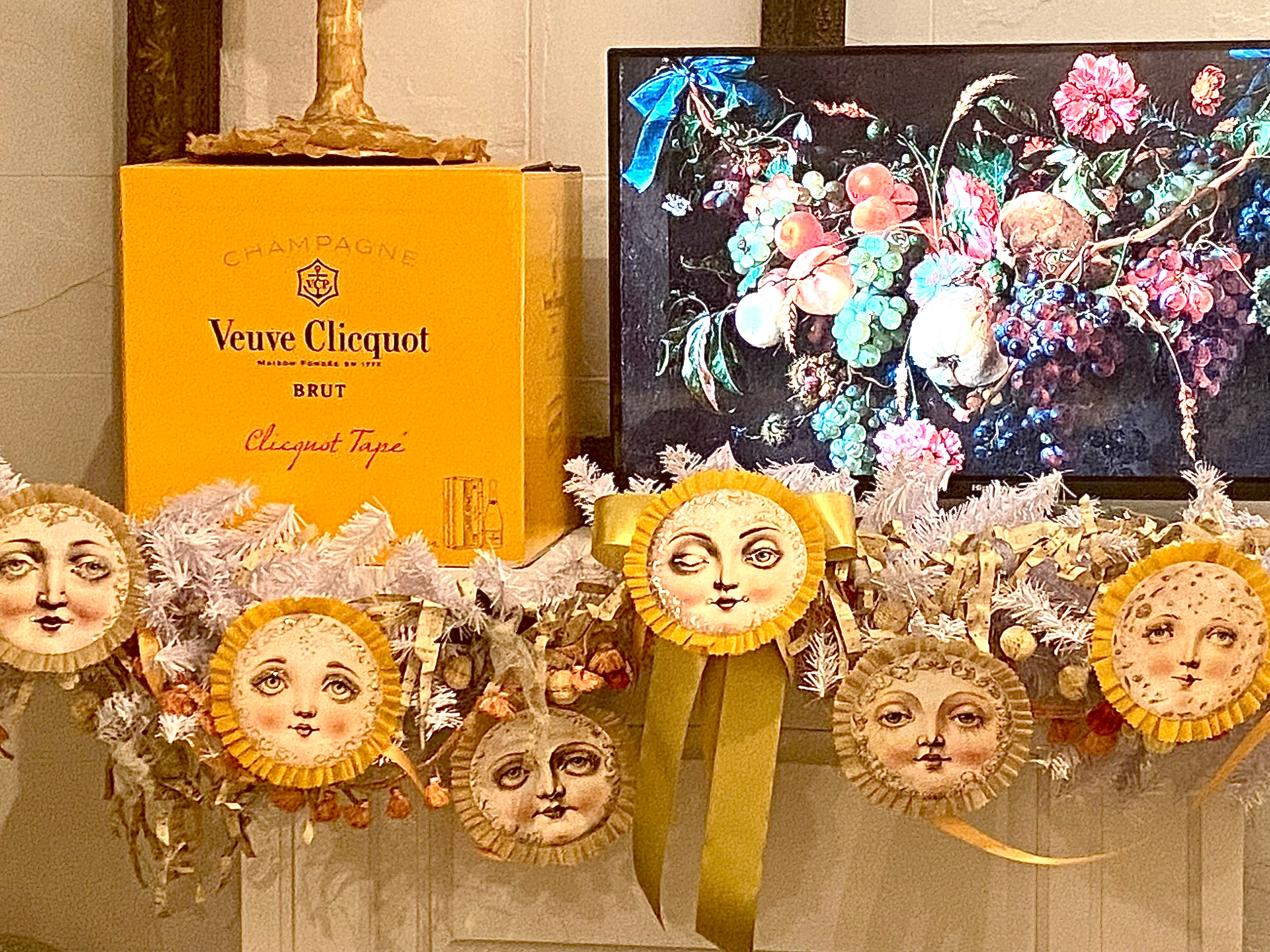 Faces in the Moonlight Banner