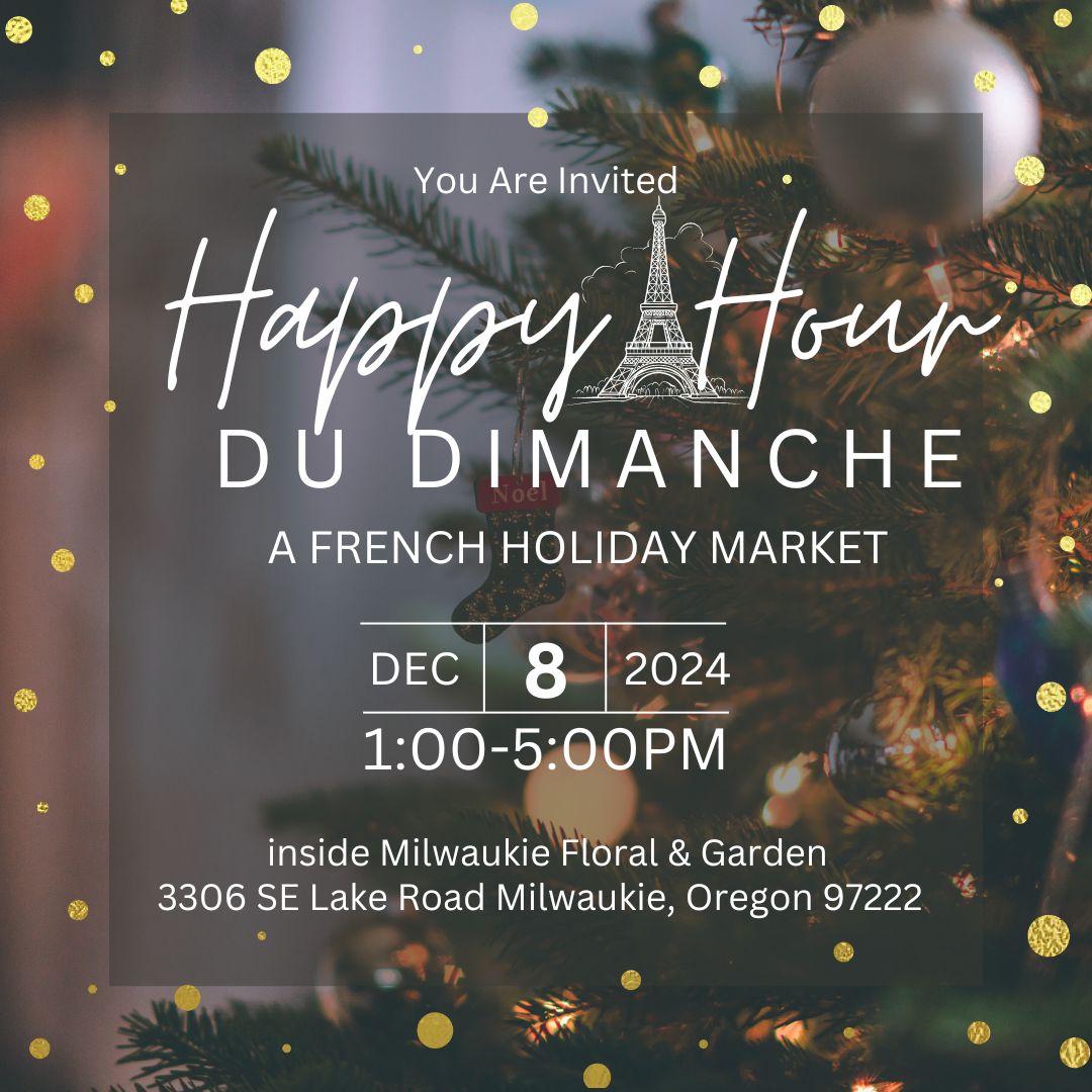 HAPPY HOUR du dimanche on Sunday December 8th