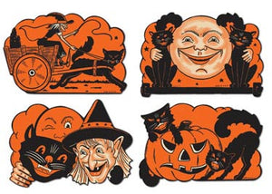 Vintage Halloween Graphics Sheet