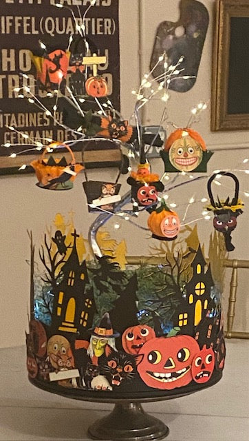 Crepe Paper Halloween Workshop Online & In Person September 19th & 20th  PLEASE Make Sure you Read the Full Description