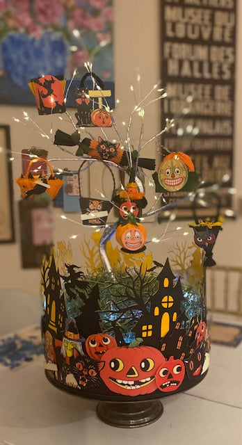 Crepe Paper Halloween Workshop Online & In Person September 19th & 20th  PLEASE Make Sure you Read the Full Description