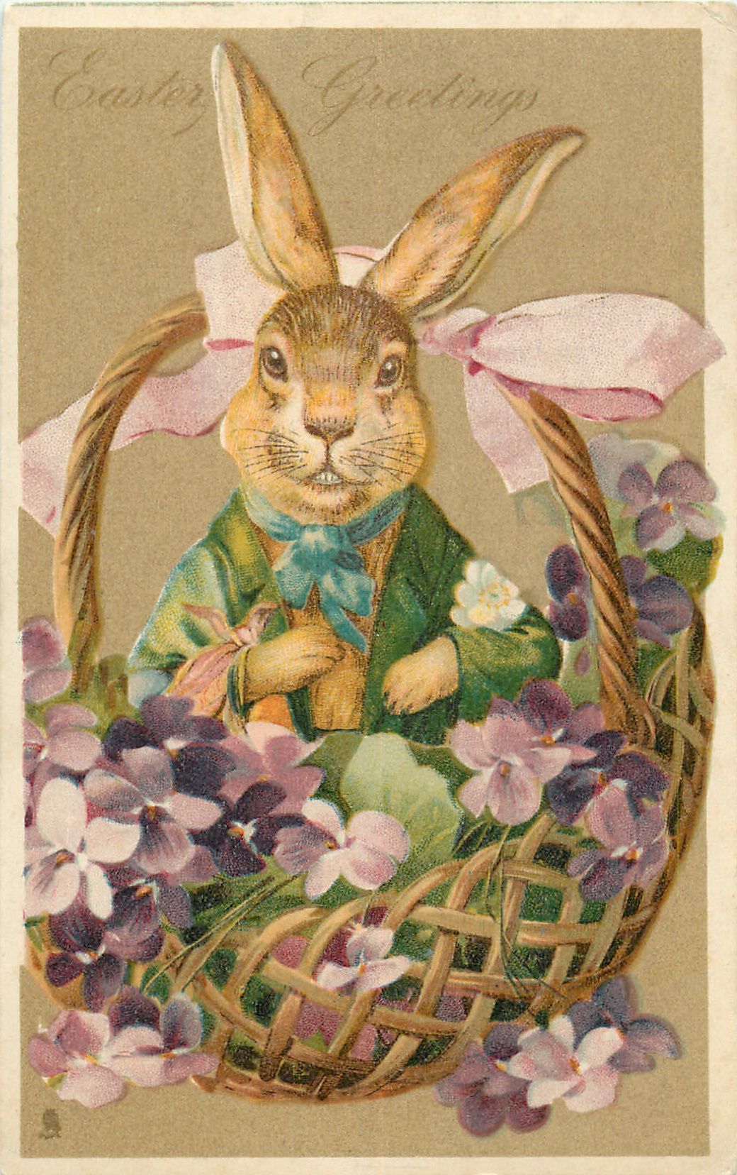 Vintage Easter Bunny  - Digital files