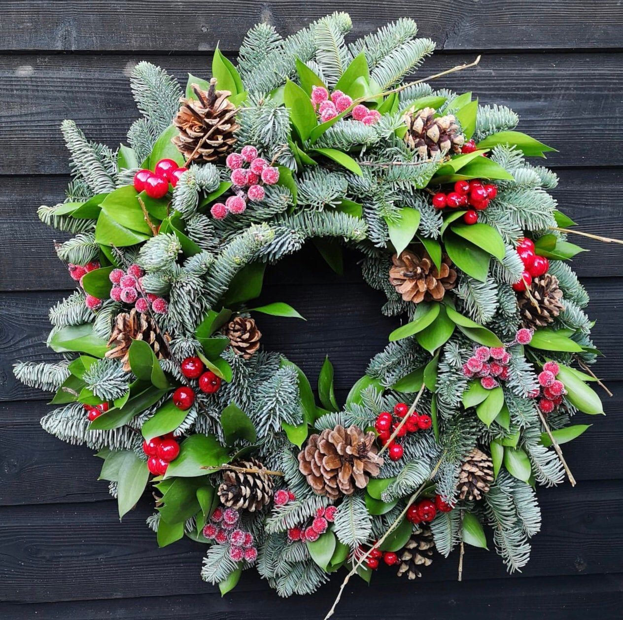 Fresh Holiday Wreath Decorating on Friday November 28th at 11:00 am