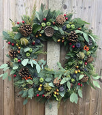 Load image into Gallery viewer, Fresh Holiday Wreath Decorating on Friday November 28th at 11:00 am
