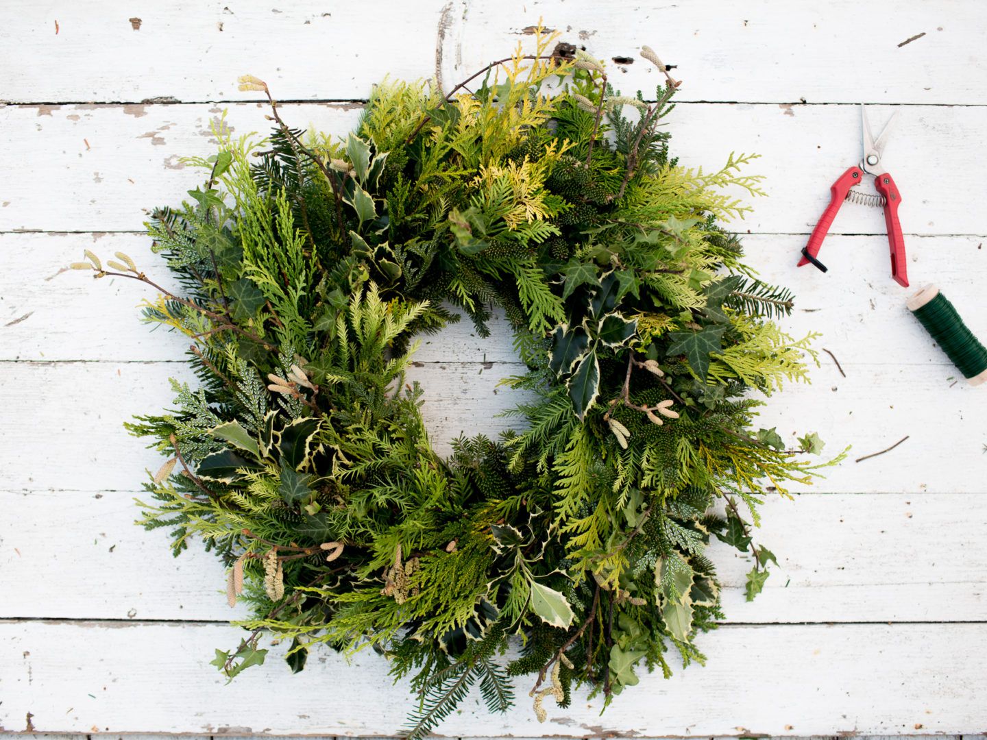 Fresh Holiday Wreath Decorating on Friday November 28th at 11:00 am