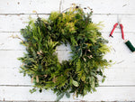 Load image into Gallery viewer, Fresh Holiday Wreath Decorating on Friday November 28th at 11:00 am
