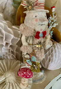 Skellie Blooms le Chat with Lesa Dailey on Sept 30th & Forrest the Winter Forager (Snowman) on Oct 1st