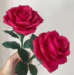 Load image into Gallery viewer, Create a Crepe Paper Rose for your Valentine, Galentine or?
