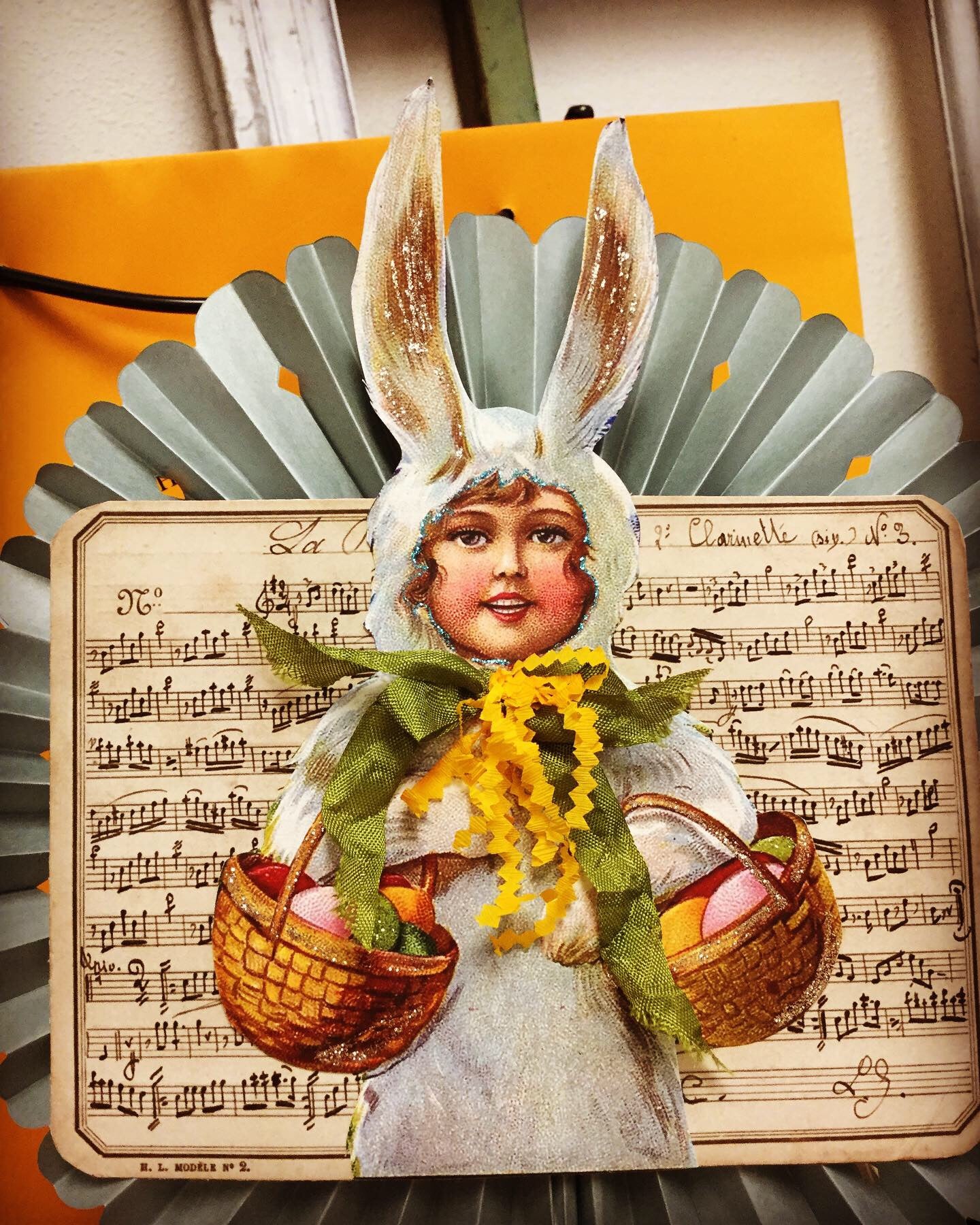 Easter Whimsy Pinwheel Kit or Printable Files