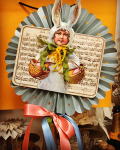 Easter Whimsy Pinwheel Kit or Printable Files