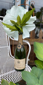 Load image into Gallery viewer, Gorgeous Crepe Paper Rose and a Little Bubbly to toast the Lake &quot;Rose&quot; Festival June 1st
