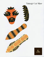 Load image into Gallery viewer, Vintage Cat Halloween Shoe
