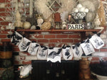 Load image into Gallery viewer, Black and White for all of the Frights Halloween Banner
