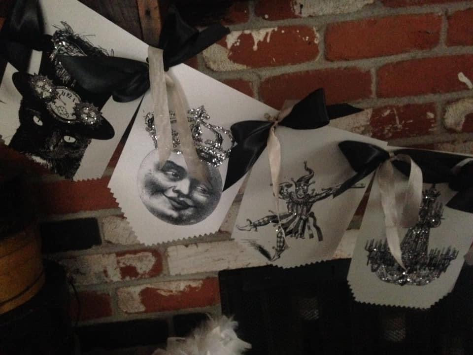 Black and White for all of the Frights Halloween Banner