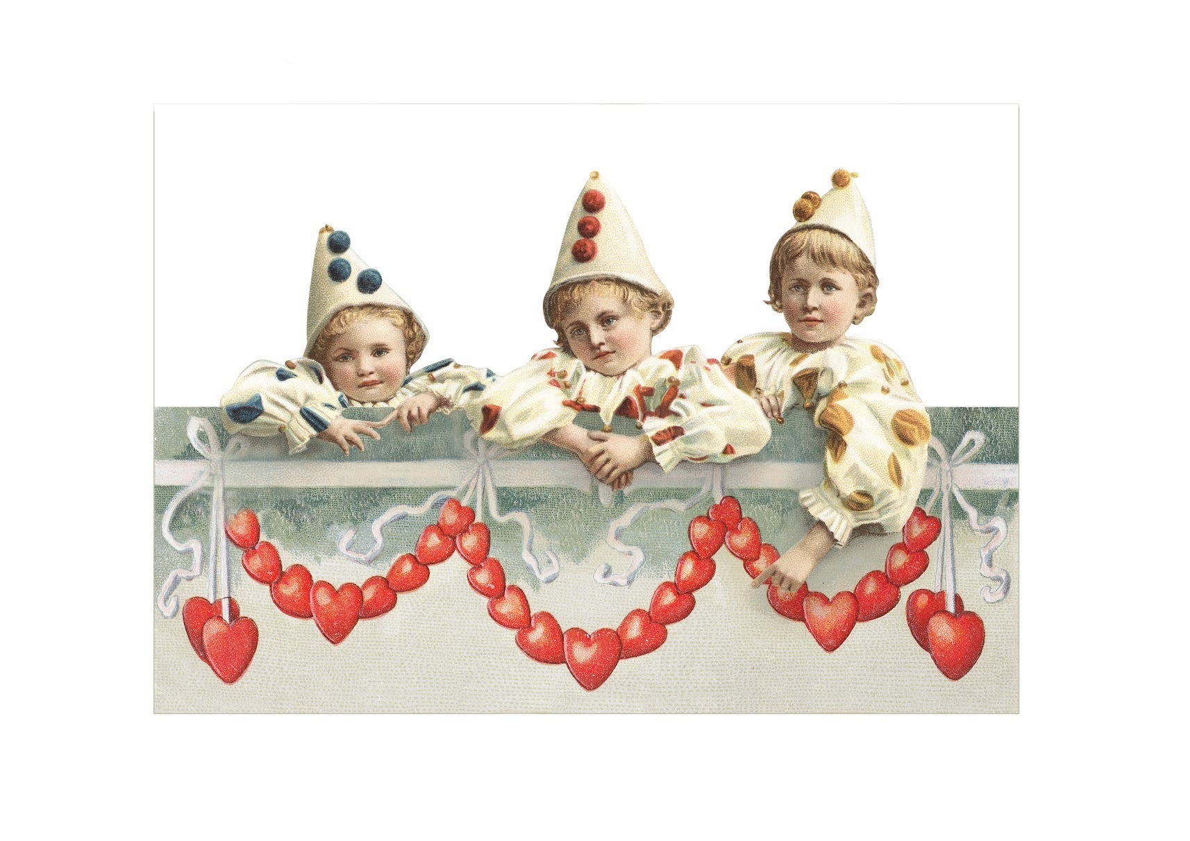 Valentines Pierrot to Create With -Digital Download