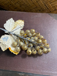 Vintage Grape Cluster Ornament
