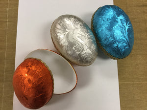 Foiled Egg Candy Boxes